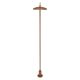 Stalp exterior din aluminiu LED IP65 STING H-130cm