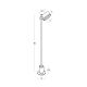 Stalpi - Stalp exterior cu spot directionabil LED IP65 LEN H-86cm