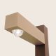 Stalpi - Stalp exterior LED Zet H-60cm, taupe/ maro cafeniu