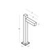 Stalpi - Stalp exterior LED Zet H-60cm, taupe/ maro cafeniu