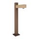 Stalpi - Stalp exterior LED Zet H-60cm, taupe/ maro cafeniu