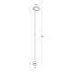 Stalpi - Stalp exterior LED 20W HALO H-250cm
