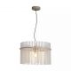 Pendule, Lustre suspendate - Lustra suspendata metal sand, tije din sticla Swizzle