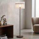 Lampa de podea metal sand, tije din sticla Swizzle