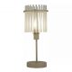 Veioze - Lampa de masa metal sand, tije din sticla Swizzle