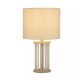 Veioze - Lampa de masa metal sand, tije din sticla Swizzle