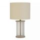 Veioze - Lampa de masa metal sand, tije din sticla Swizzle