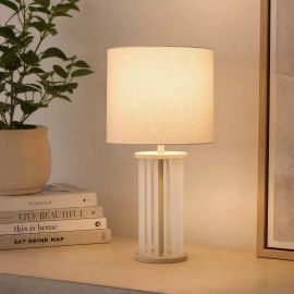 Lampa de masa metal sand, tije din sticla Swizzle