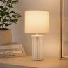 Lampa de masa metal sand, tije din sticla Swizzle