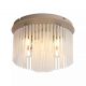 Lustre aplicate - Lustra aplicata metal sand, tije din sticla Swizzle