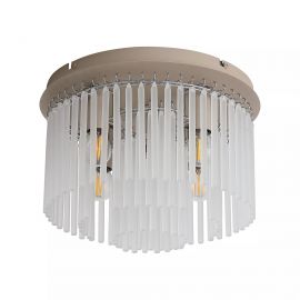 Lustre aplicate - Lustra aplicata metal sand, tije din sticla Swizzle