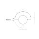 Aplice - Aplica perete exterior iluminat ambiental LED IP54 ZUMA
