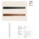 Aplice - Aplica perete exterior design liniar IP65 Aura negru 120cm