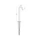 Tarusi - Corp iluminat exterior decorativ cu tarus IP65 STAL negru 24V