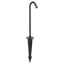 Corp iluminat exterior decorativ cu tarus IP65 STAL negru 24V