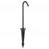 Corp iluminat exterior decorativ cu tarus IP65 STAL negru 24V
