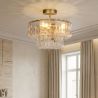Lustra aplicata metal auriu, sticla Bowlight 3Lt 