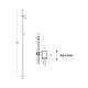 Stalpi - Stalp iluminat exterior decorativ cu tarus IP65 ARCO maro 24V