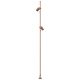 Stalpi - Stalp iluminat exterior decorativ cu tarus IP65 ARCO maro 24V