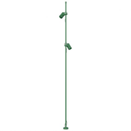 Stalpi - Stalp iluminat exterior decorativ cu tarus IP65 ARCO verde 24V