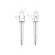 Stalpi - Proiector cu Tarus iluminat exterior decorativ IP65 ARCO maro 24V