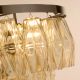 Pendule, Lustre suspendate - Lustra suspendata Alba 4Lt, antic brass/ champagne