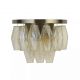Aplice, corpuri de iluminat pentru pereti - Aplica de perete Alba 2Lt, antic brass/ champagne