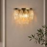 Aplica de perete Alba 2Lt, antic brass/ champagne
