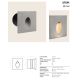 Spoturi - Spot LED Incastrat de Exterior pentru Scari si Soclu IP65 STEPI
