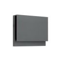 Spot LED de Exterior pentru Scari si Soclu IP54 Fold gri