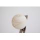 Veioze - Lampa de masa, Carrara, Sticla Efect Marmura si Metal Latte