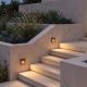 Spoturi - Spot LED de Exterior pentru Scari si Soclu IP65 2700K-3000K NOX maro