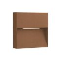 Spot LED de Exterior pentru Scari si Soclu IP65 2700K-3000K NOX maro