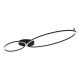 Lustre aplicate - Lustra aplicata tavan LED 69W, aluminiu negru, 140cm