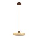Lustra LED din piatra naturala si lemn NATURAL STONE