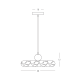 Pendule, Lustre suspendate - Lustra LED din piatra naturala si lemn NATURAL STONE
