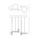 Pendule, Lustre suspendate - Lustra cu pendule din piatra naturala si lemn NATURAL STONE