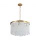 Pendule, Lustre suspendate - Lustra moderna suspendata cu cristale, Bella 5Lt