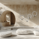Aplice, corpuri de iluminat pentru pereti - Aplica de perete design circular, lumina ambientala LED 23W, aluminiu negru