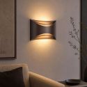 Aplica perete iluminat ambiental sus si jos Leon LED, Bronze