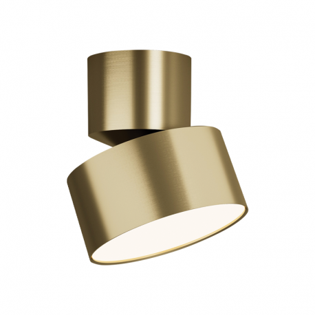 Plafoniere cu spoturi, Spoturi aplicate - Spot aplicat LED 10W, directionabil, auriu mat
