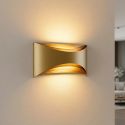 Aplica perete iluminat ambiental sus si jos Leon LED, Gold