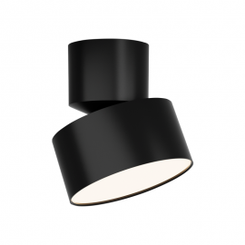 Plafoniere cu spoturi, Spoturi aplicate - Spot aplicat LED 10W, directionabil, negru