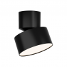 Spot aplicat LED 10W, directionabil, negru