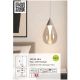 Pendule, Lustre suspendate - Lustra, Pendul LED sand cu sticla sampanie Pear