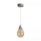 Pendule, Lustre suspendate - Lustra, Pendul LED sand cu sticla sampanie Pear