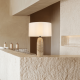 Veioze - Veioza, Lampa de masa din piatra naturala NATURAL STONE