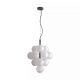 Pendule, Lustre suspendate - Lustra cu 13 surse de lumina, globuri de sticla mata, Frosty