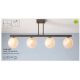 Lustre aplicate - Lustra cu 4 surse de lumina, globuri de sticla mata, Frosty