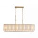 Candelabre, Lustre - Lustra premium pentru Mesa Dining sau Insula Bucatarie, Flute 8Lt